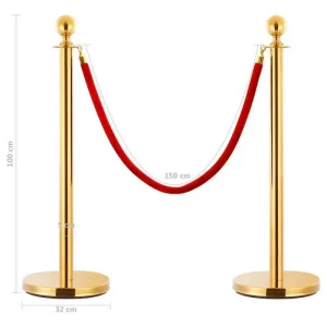VIP Queue Barrier Set